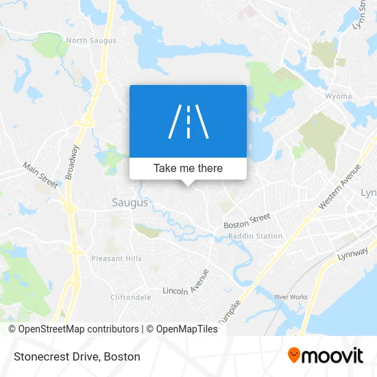 Stonecrest Drive map