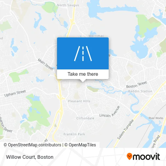 Willow Court map