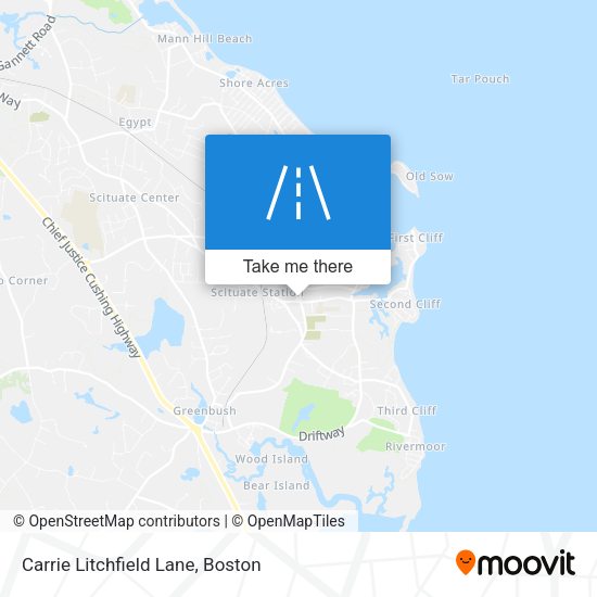 Mapa de Carrie Litchfield Lane