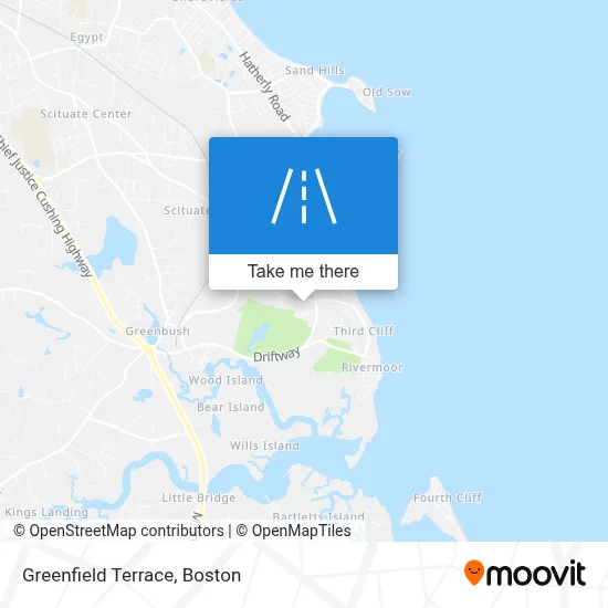 Greenfield Terrace map