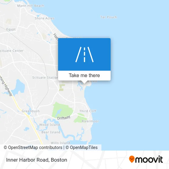 Inner Harbor Road map