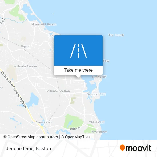 Jericho Lane map