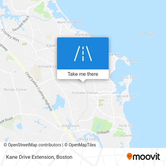 Kane Drive Extension map