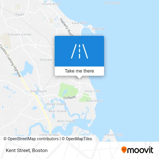 Kent Street map