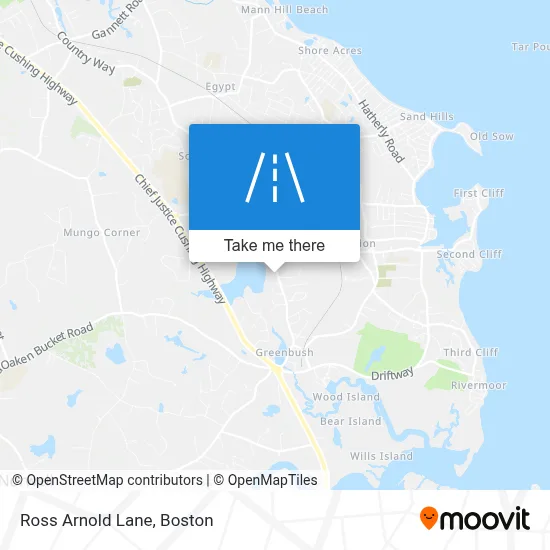 Ross Arnold Lane map
