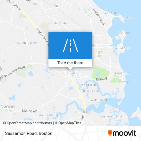 Mapa de Sassamon Road