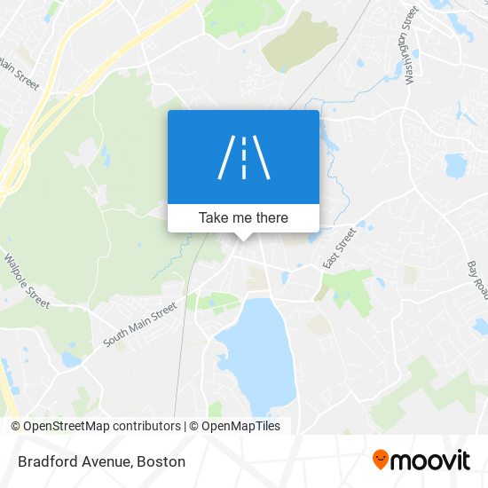 Bradford Avenue map