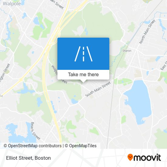 Mapa de Elliot Street