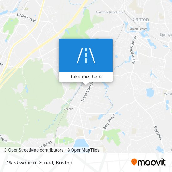 Mapa de Maskwonicut Street