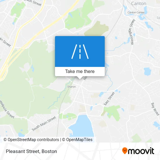 Pleasant Street map