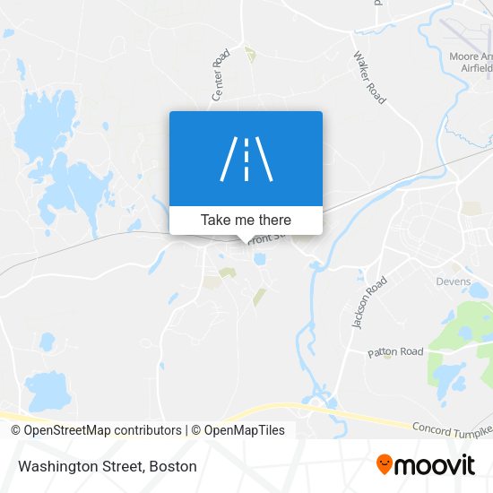 Mapa de Washington Street