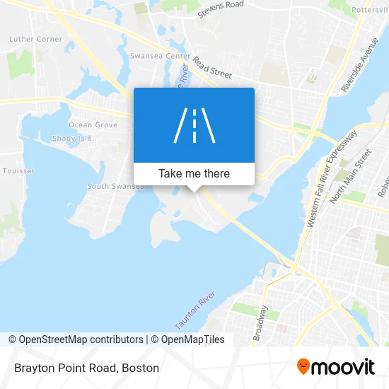 Brayton Point Road map