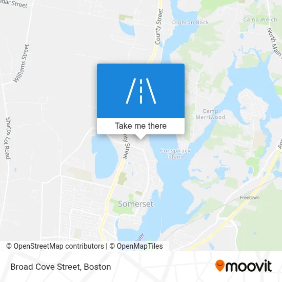 Broad Cove Street map