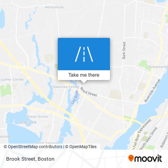 Brook Street map