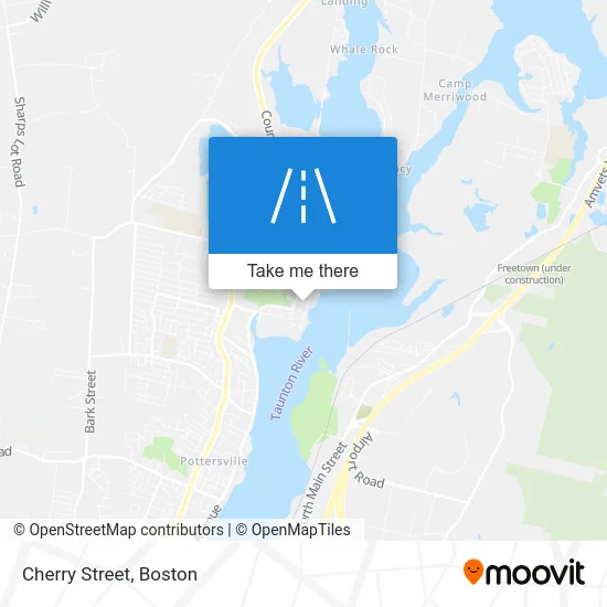 Cherry Street map