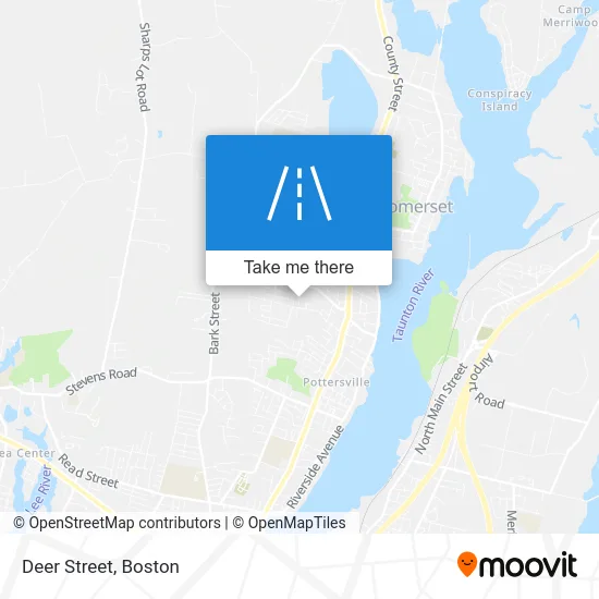 Deer Street map