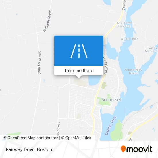 Fairway Drive map