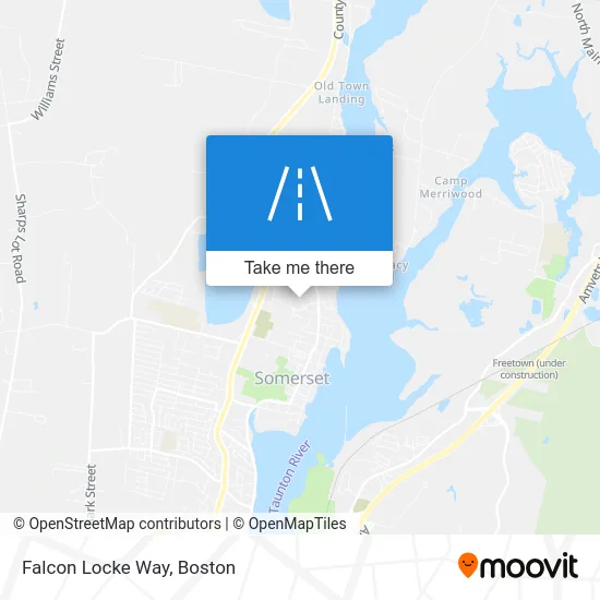 Falcon Locke Way map