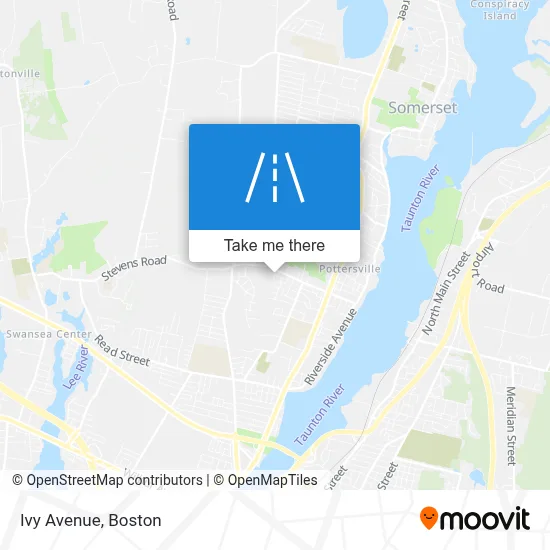 Ivy Avenue map