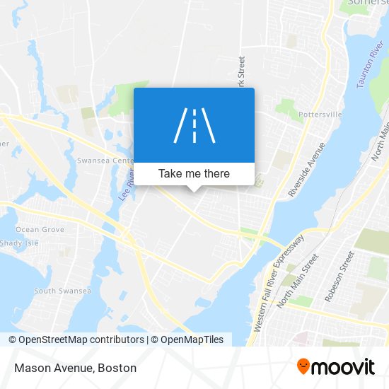 Mapa de Mason Avenue