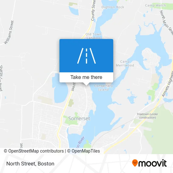 North Street map