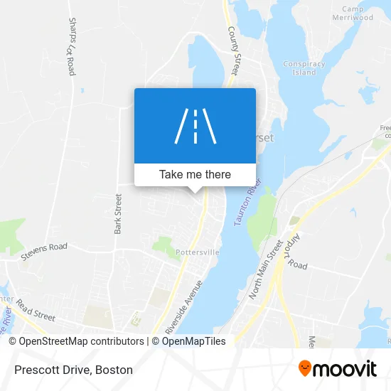 Prescott Drive map