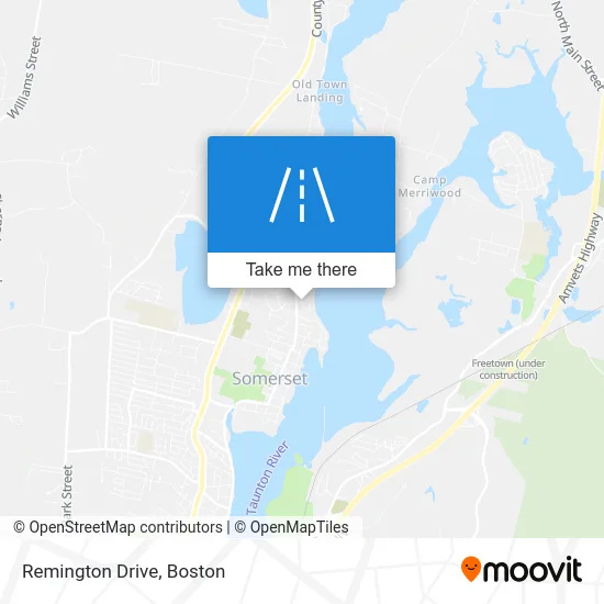 Remington Drive map