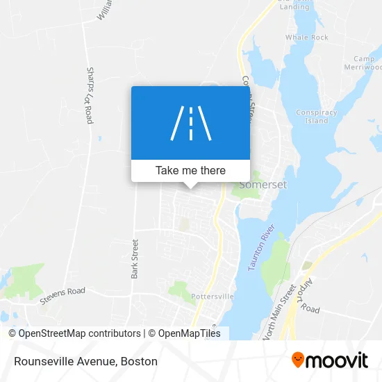Rounseville Avenue map