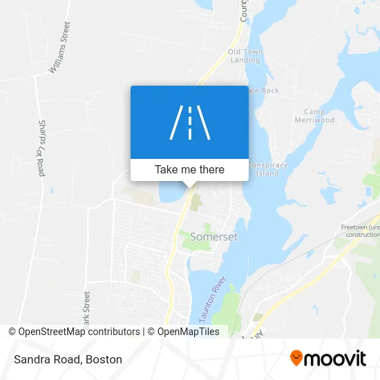 Sandra Road map