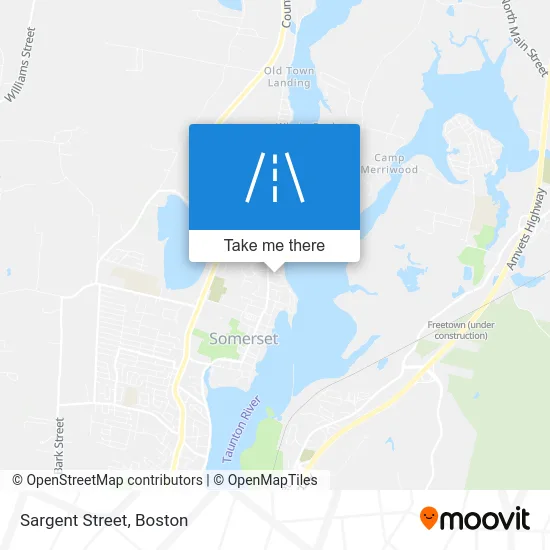 Sargent Street map