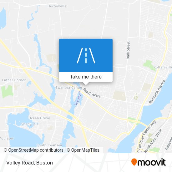 Mapa de Valley Road
