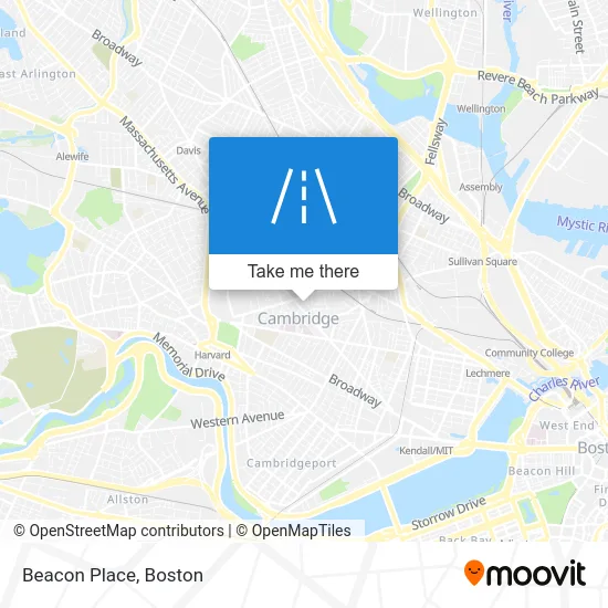 Beacon Place map