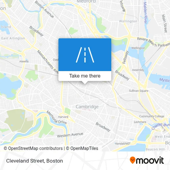 Cleveland Street map