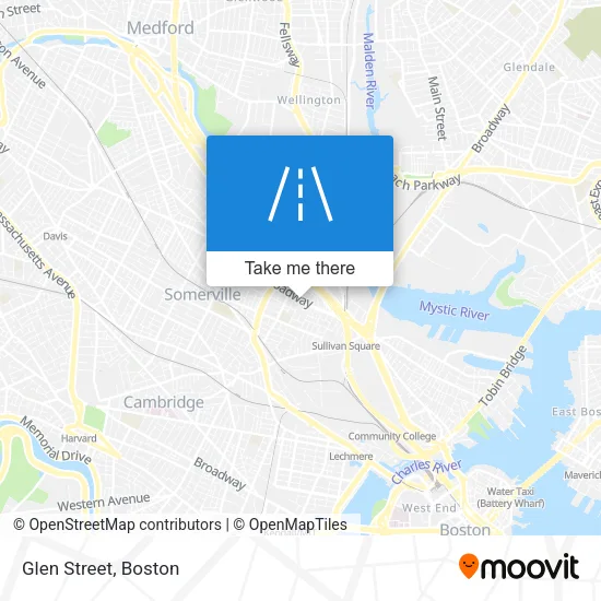 Mapa de Glen Street