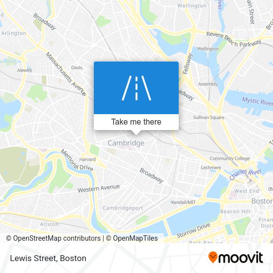 Mapa de Lewis Street