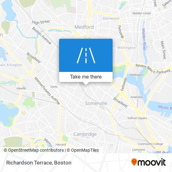 Mapa de Richardson Terrace