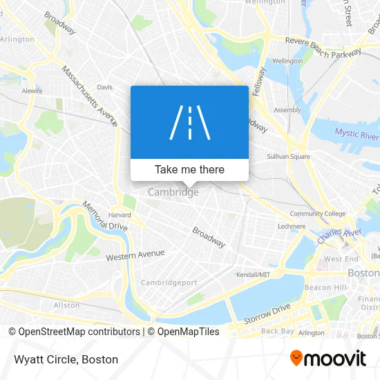 Wyatt Circle map