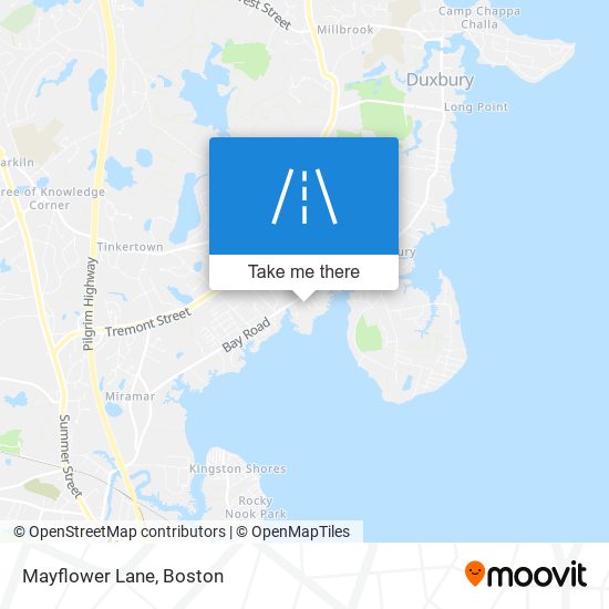 Mapa de Mayflower Lane