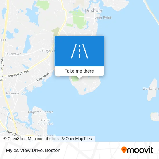 Myles View Drive map