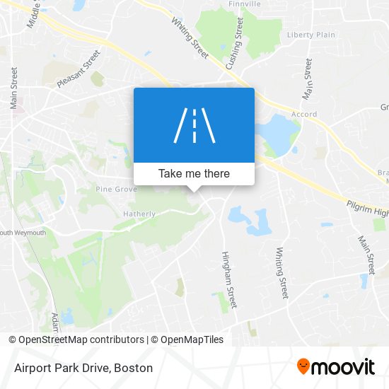 Airport Park Drive map