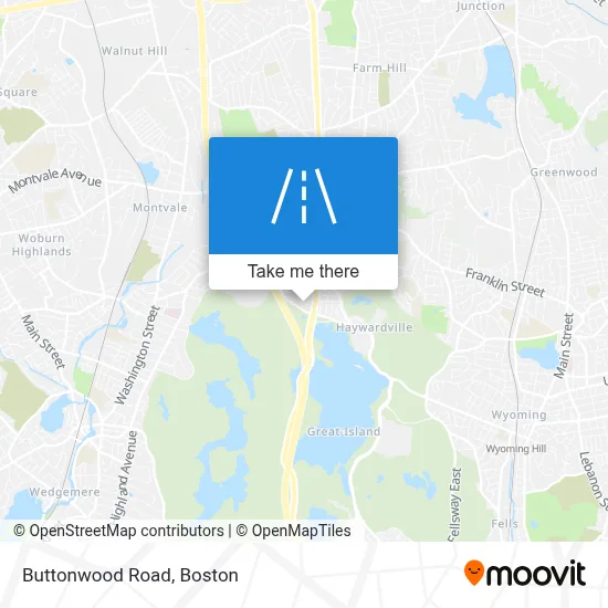 Buttonwood Road map