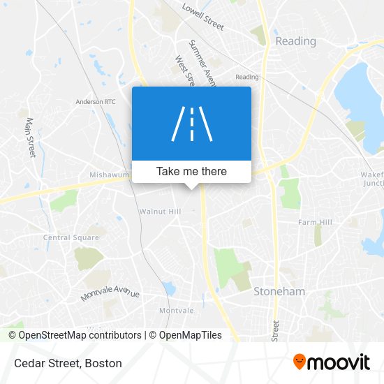 Mapa de Cedar Street