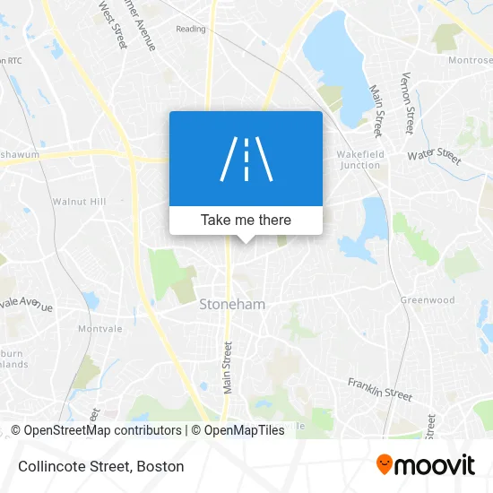 Collincote Street map