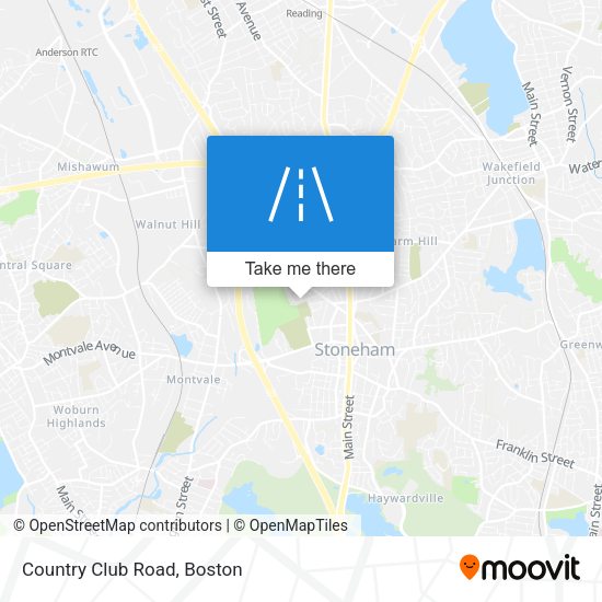 Mapa de Country Club Road