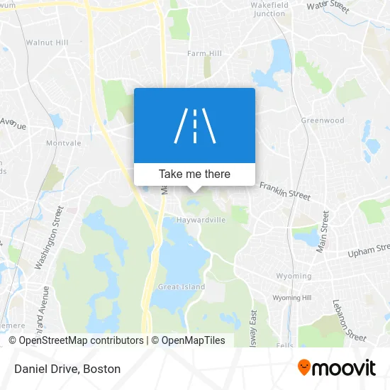 Daniel Drive map