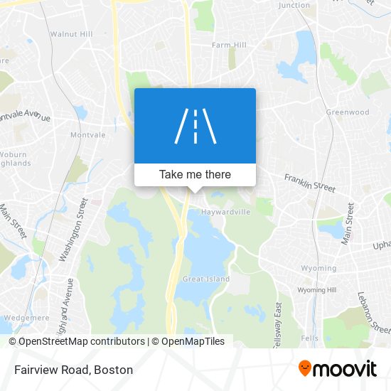 Fairview Road map