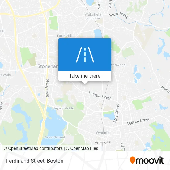 Ferdinand Street map