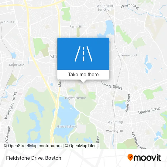 Fieldstone Drive map