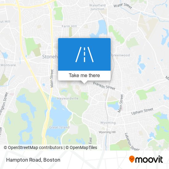 Mapa de Hampton Road