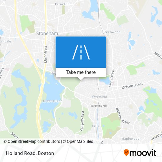 Mapa de Holland Road